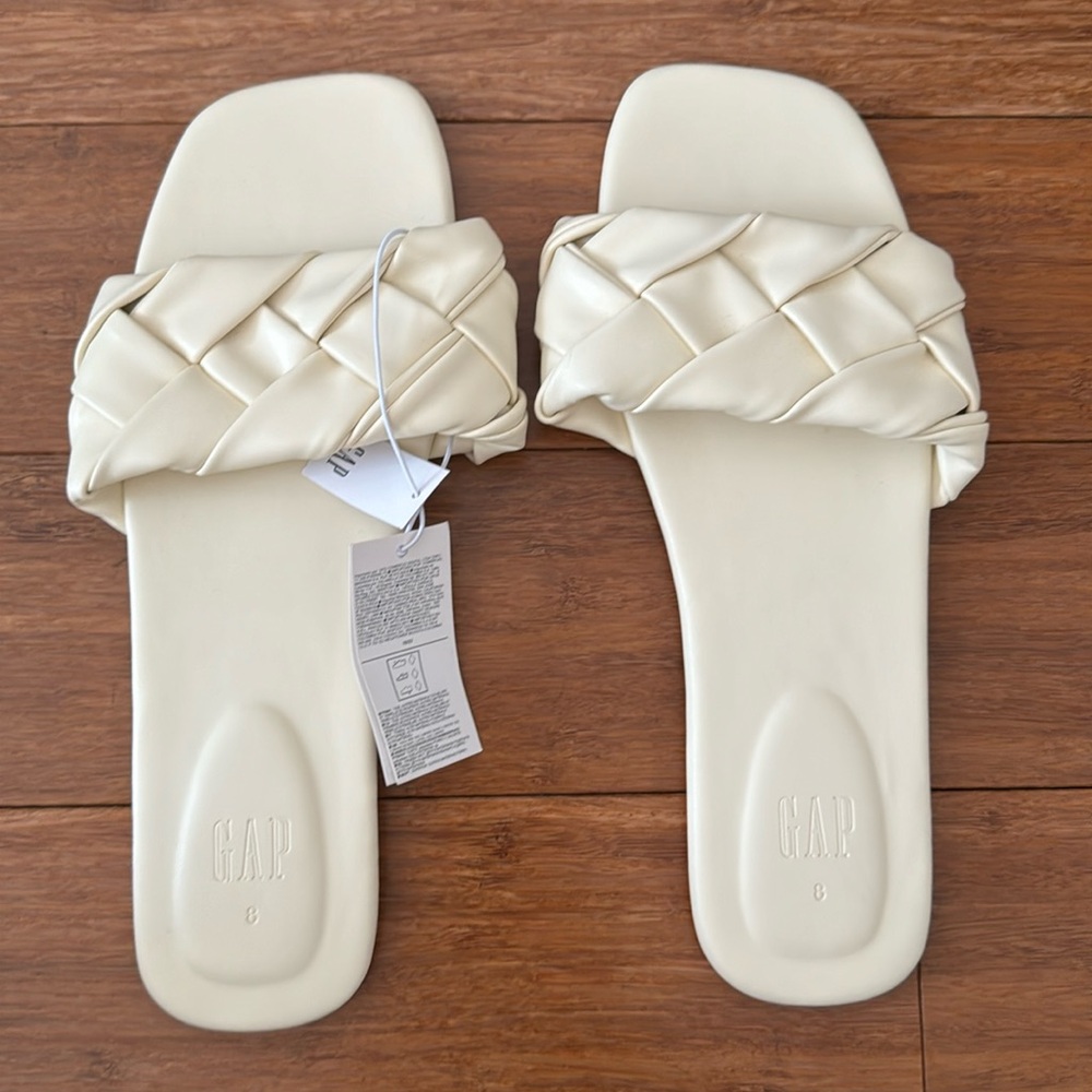 Gap Vegan-Leather Braided Sandals